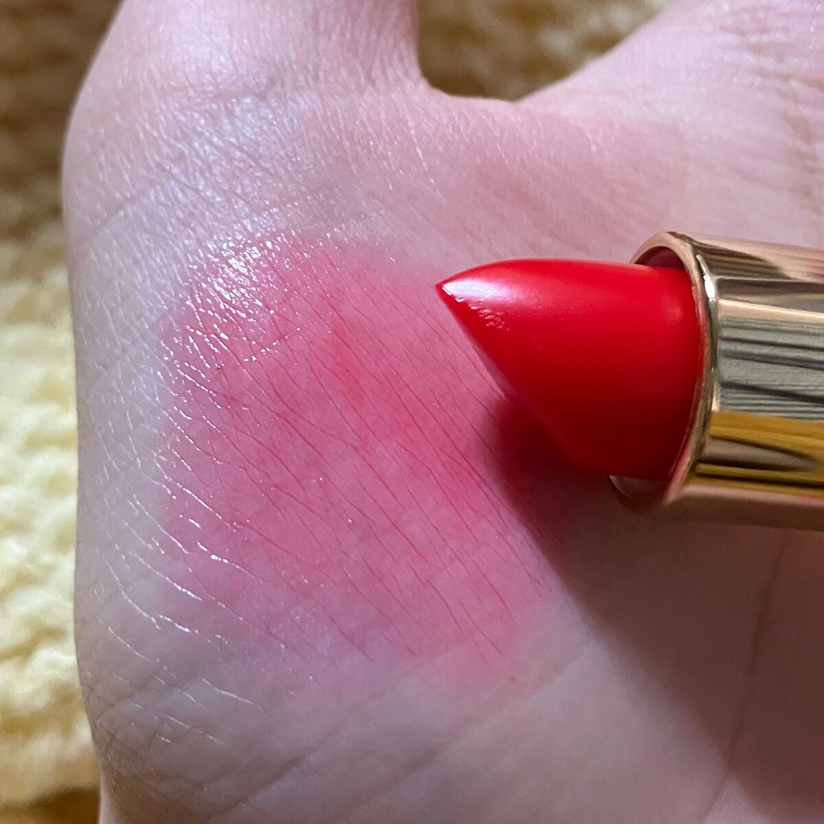 ロマンチック スキャンダル カラーリップグロウ/フォレンコス/リップケアを使ったクチコミ(3枚目)