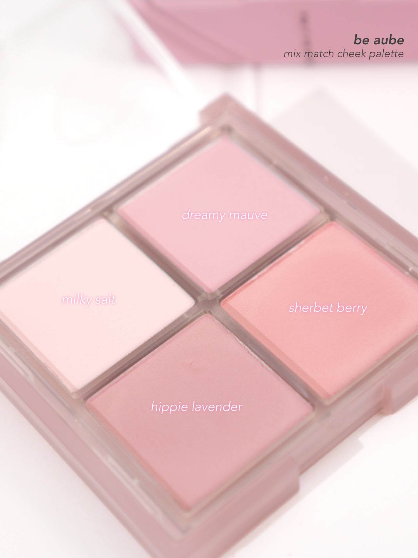 ミックスマッチチークパレット/be aube/パウダーチークを使ったクチコミ(3枚目)