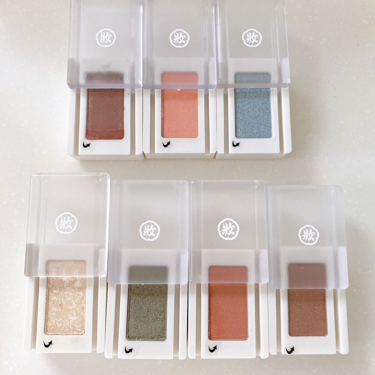 麻雀アイシャドウ/和粧/単色アイシャドウを使ったクチコミ(3枚目)