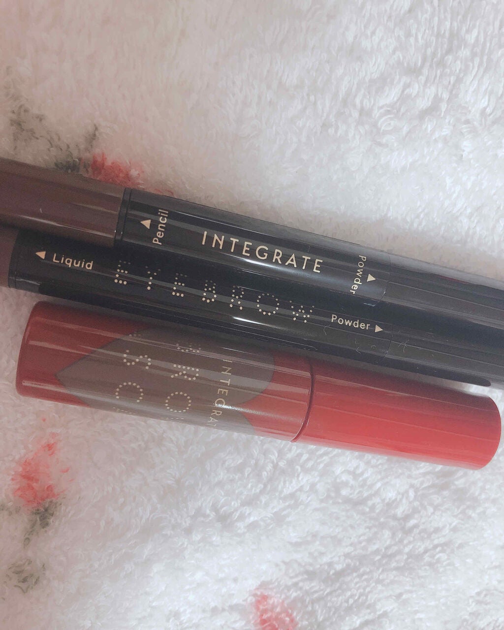 ニュアンスアイブローマスカラ/インテグレート/眉マスカラを使ったクチコミ(2枚目)