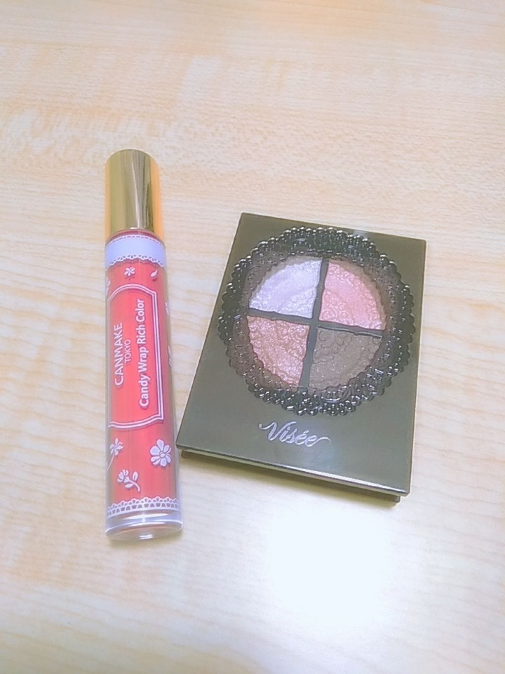 グロッシーリッチ アイズ/Visée/アイシャドウパレットを使ったクチコミ(1枚目)