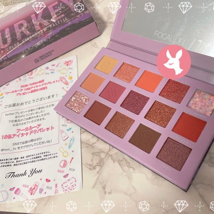 GO TRAVEL 15色アイシャドウパレット/FOCALLURE/アイシャドウパレットを使ったクチコミ(1枚目)