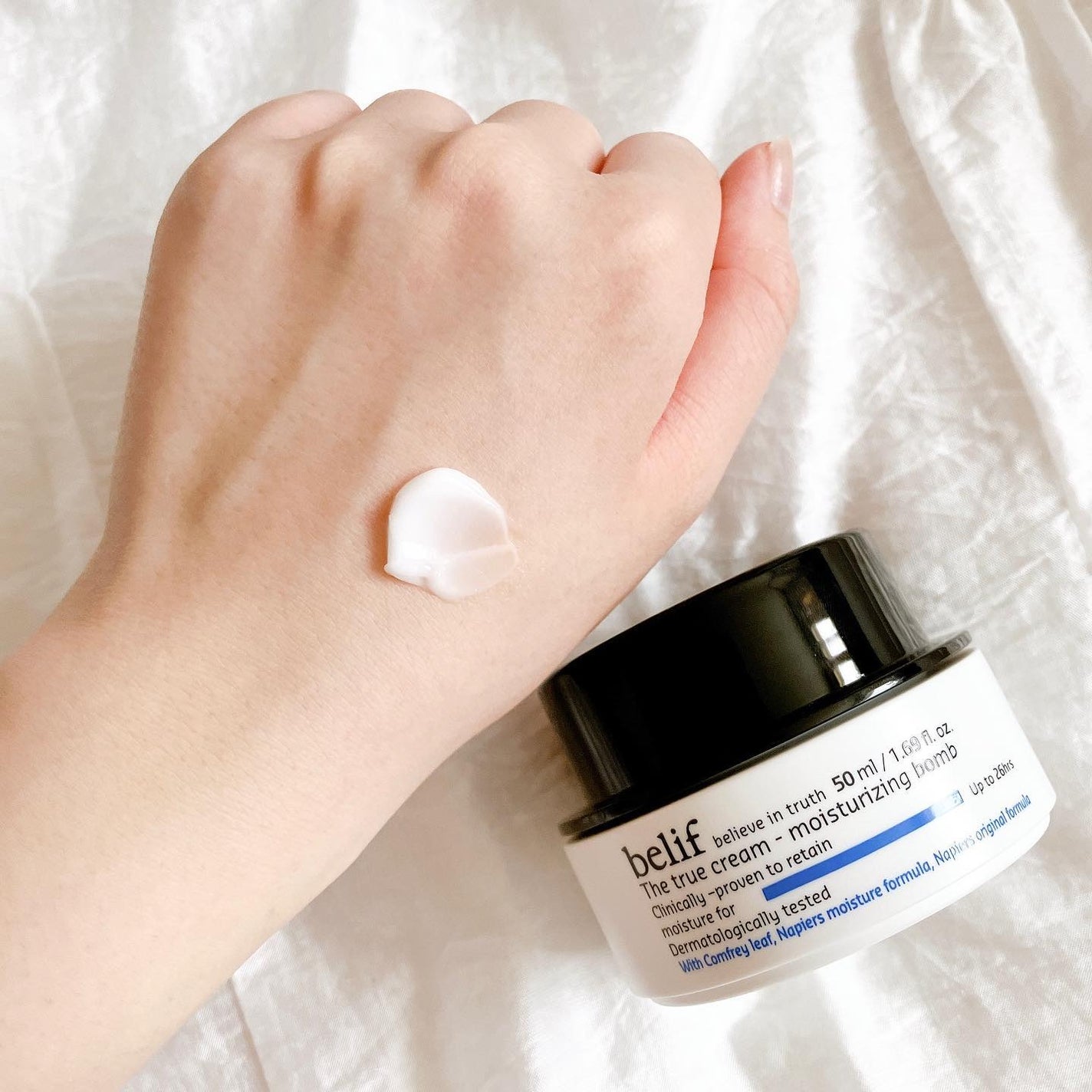 ザ トゥルー モイスチャライジング クリーム/belif/フェイスクリームを使ったクチコミ(5枚目)