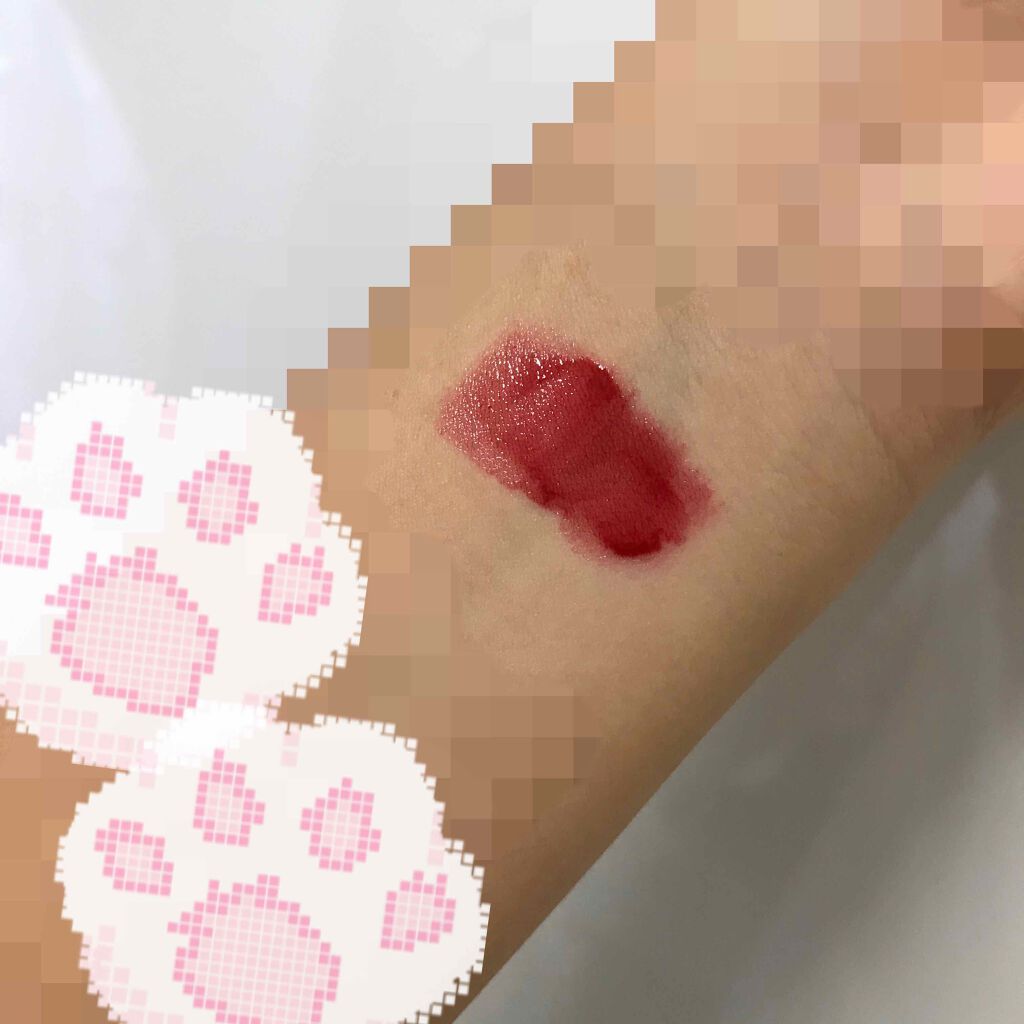 ジューシーラスティングティント/rom&nd/リップティントを使ったクチコミ（2枚目）