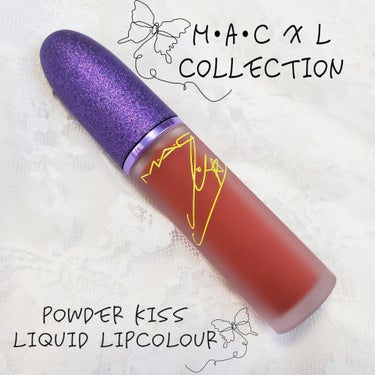☆POWDER KISS LIQUID LIPCOLOUR☆
　（M･A･C X L COLLECTION）

リズム　アンド　ローゼズ(限定色)

BLACKPINKのLISAコラボ！
私はネット先行