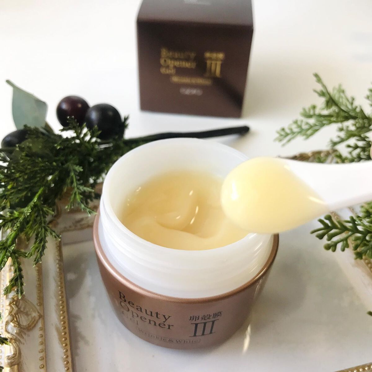 ビューティーオープナージェル リンクル&ホワイト/オージオ/美容液を使ったクチコミ(4枚目)