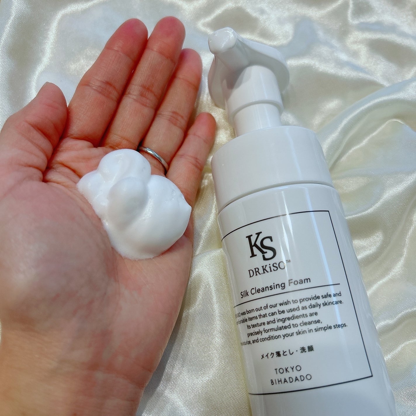 シルククレンジングフォーム/DR.KiSO™/泡洗顔を使ったクチコミ(5枚目)
