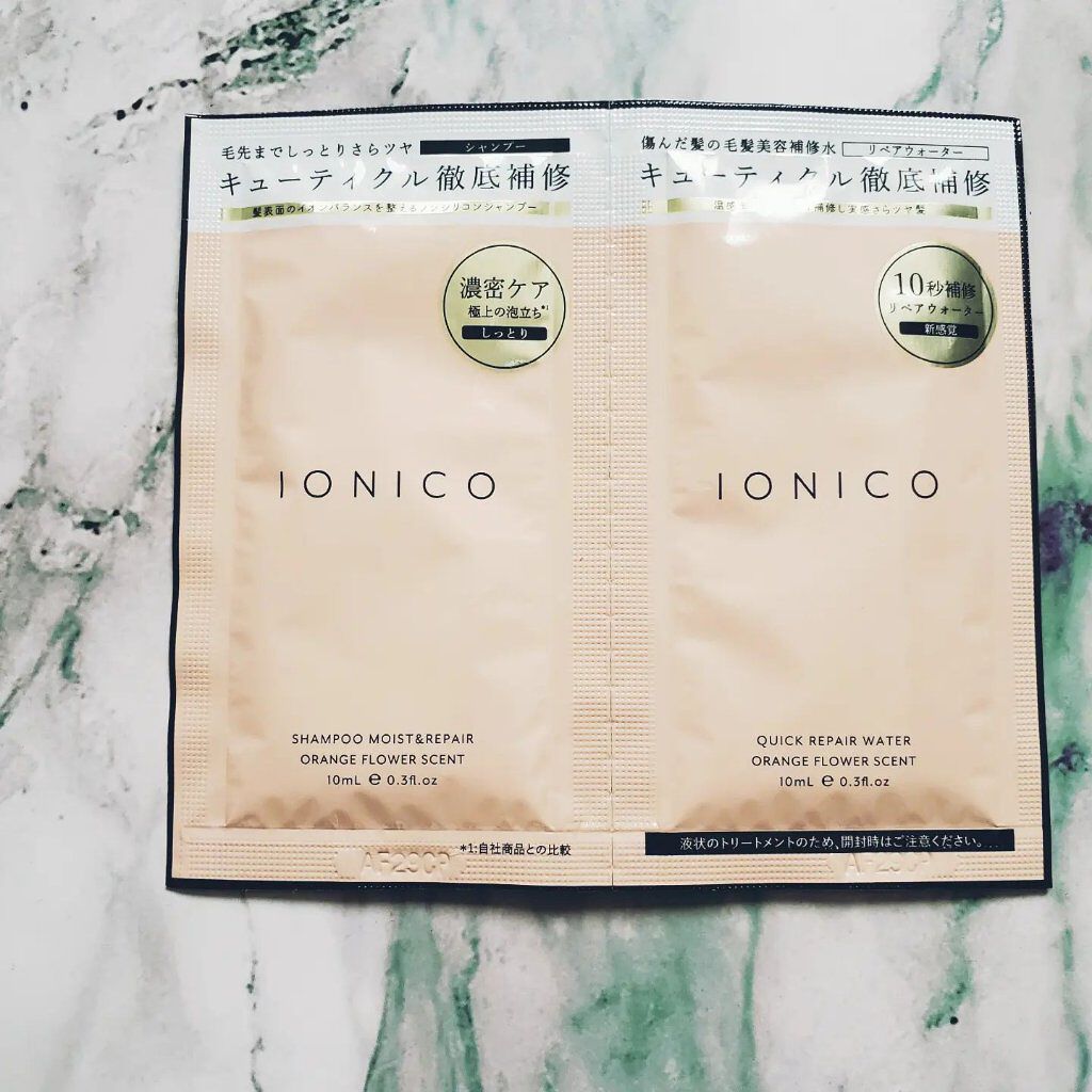 プレミアムイオン ダメージケアシャンプー (モイスト＆リペア) /IONICO/市販シャンプーを使ったクチコミ（1枚目）