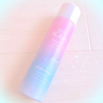 スキンアクア トーンアップUVスプレー/スキンアクア/日焼け止めミスト・スプレーを使ったクチコミ(1枚目)