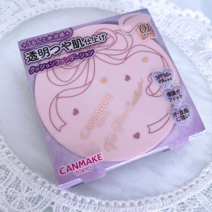 フィットグロウクッション/キャンメイク/クッションファンデーションを使ったクチコミ(2枚目)