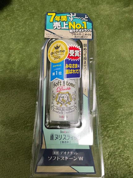 薬用ソフトストーンW/デオナチュレ/デオドラント・制汗剤を使ったクチコミ(1枚目)