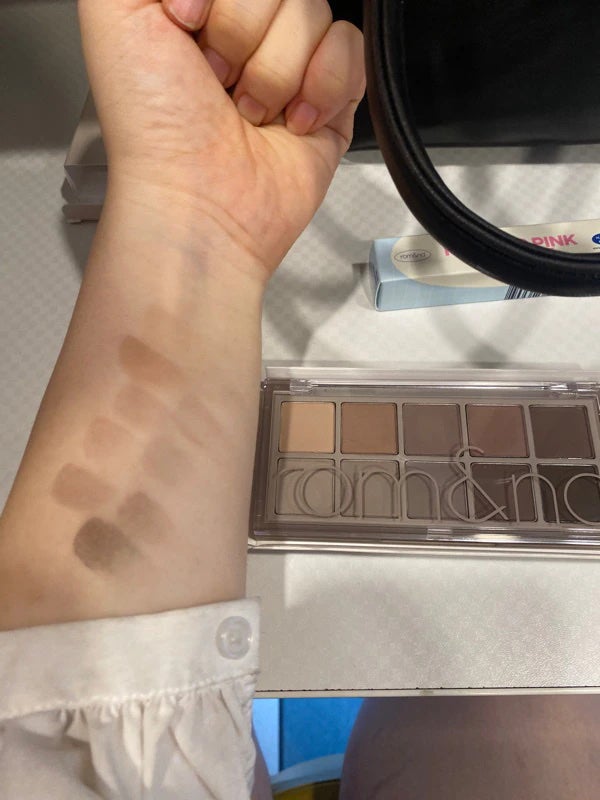 ベターザンパレット/rom&nd/アイシャドウパレットを使ったクチコミ(2枚目)