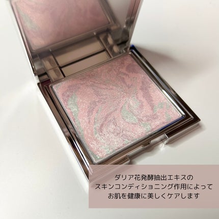 スキンルミナスハイライター/DEAR DAHLIA/パウダーハイライトを使ったクチコミ(4枚目)