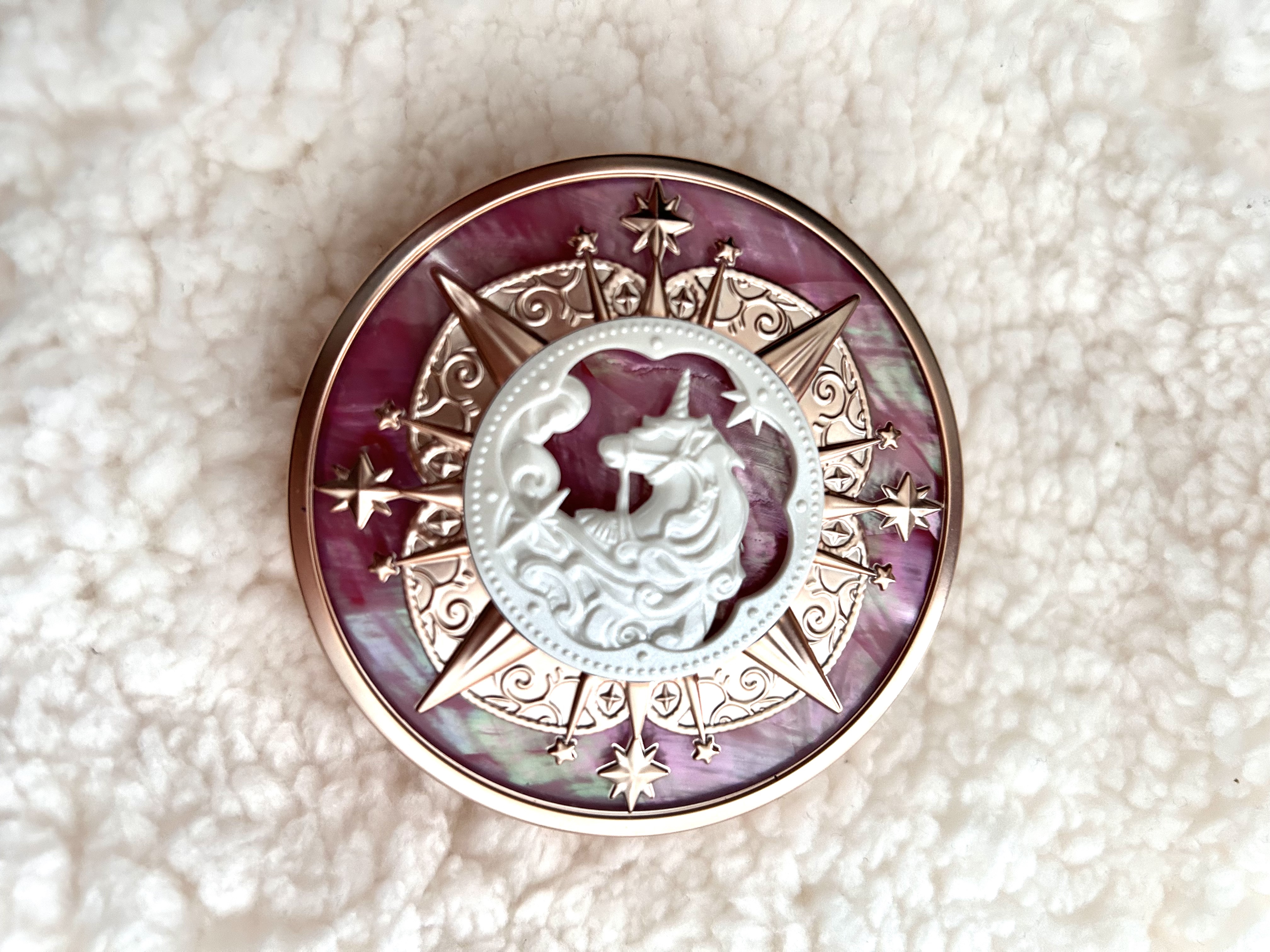 ユニコーンシリーズ チークブラッシュ #ミス.ローズ/FlowerKnows/パウダーチークを使ったクチコミ（1枚目）