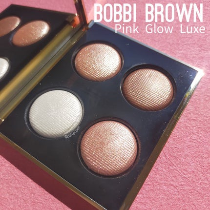 ピンク グロウ リュクス アイシャドウ パレット/BOBBI BROWN/アイシャドウパレットを使ったクチコミ(1枚目)