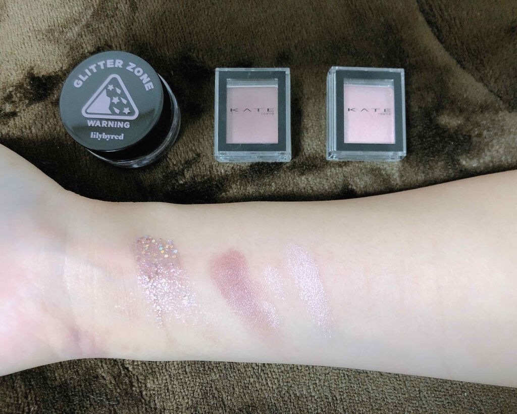 グリッターゾーン CRASH #11 RAINBOW/lilybyred/グリッターを使ったクチコミ（1枚目）