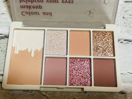 xixi xixi アイシャドウのクチコミ「XiXi
Soft Glow
7色 アイシャドウパレット
☑︎H03
Qoo10で.....」(3枚目)