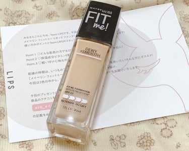 フィットミーリキッドファンデーション/MAYBELLINE NEW YORK/リキッドファンデーションを使ったクチコミ（1枚目）