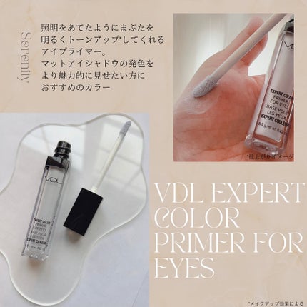 エクスパート カラー プライマー フォー アイズ/VDL/化粧下地を使ったクチコミ(3枚目)