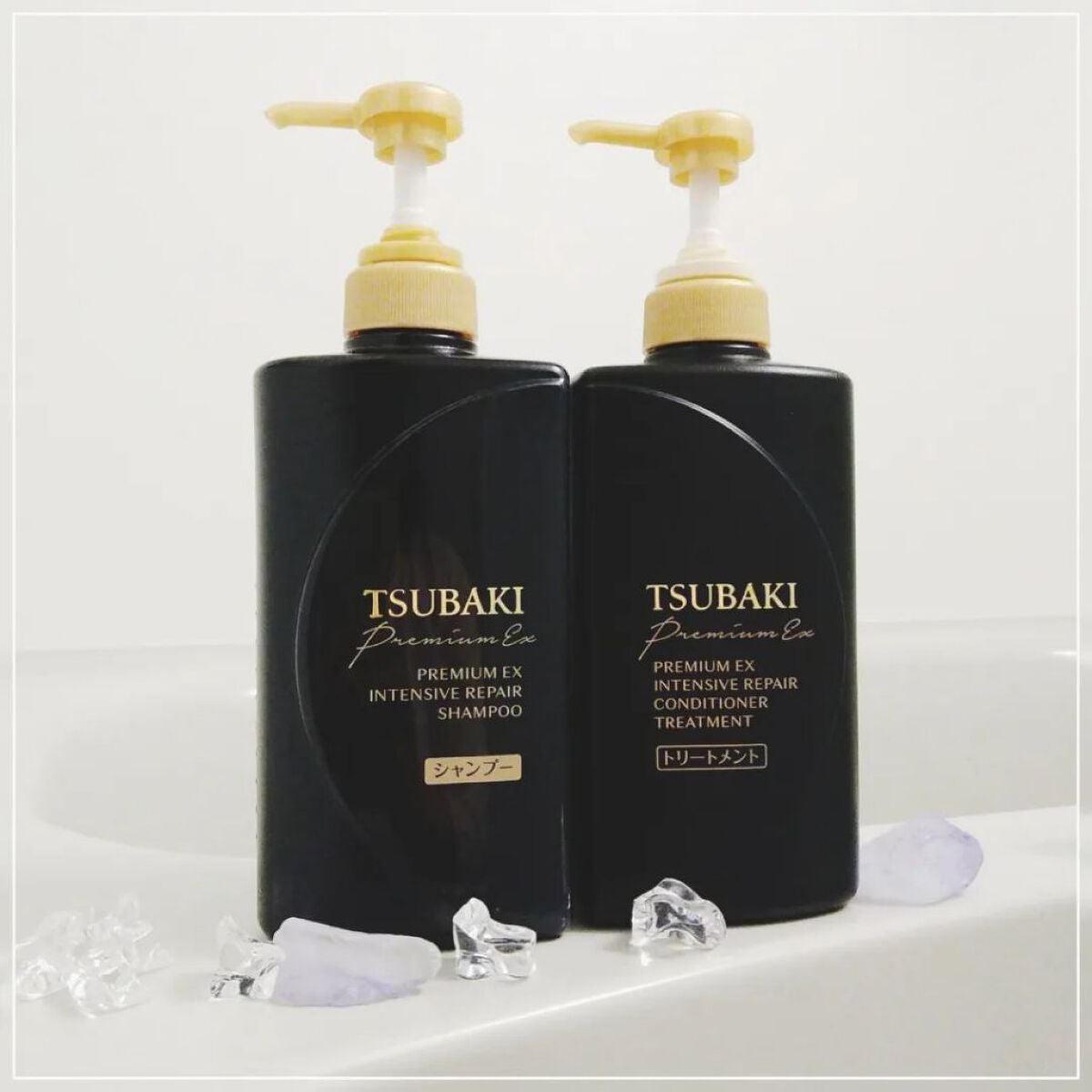 プレミアムEX インテンシブリペア <シャンプー>/コンディショナー<ヘアトリートメント> /TSUBAKI/市販シャンプーを使ったクチコミ(1枚目)