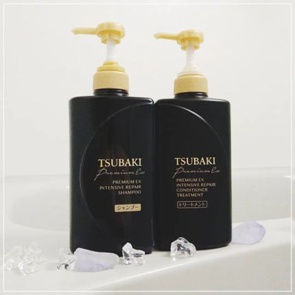 プレミアムEX インテンシブリペア <シャンプー>/コンディショナー<ヘアトリートメント> /TSUBAKI/市販シャンプーを使ったクチコミ(1枚目)