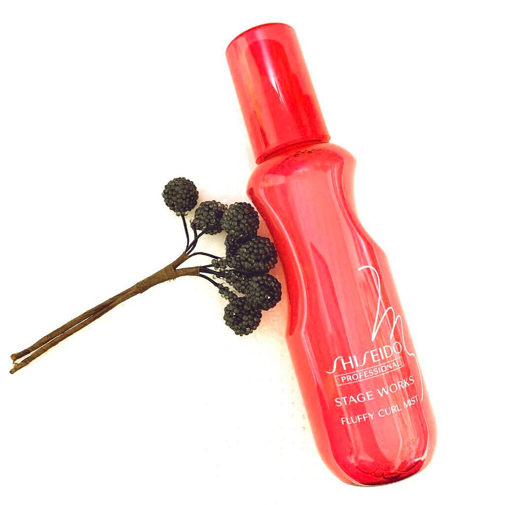 ステージワークス フラッフィーカールミスト/SHISEIDO/ヘアミストを使ったクチコミ(1枚目)