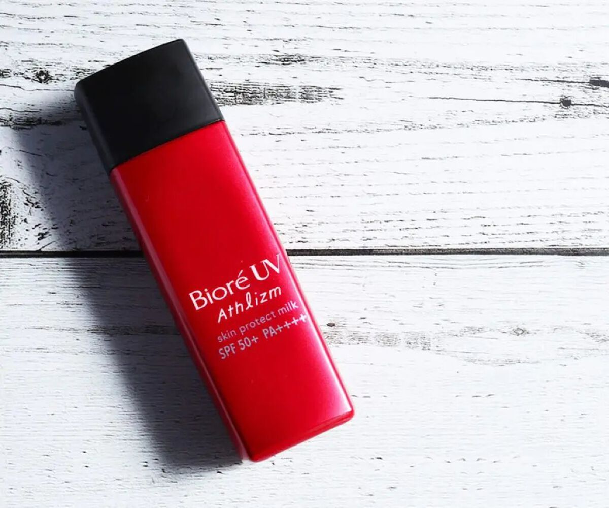 ビオレUV アスリズム スキンプロテクトミルク/ビオレ/日焼け止めミルクを使ったクチコミ(1枚目)