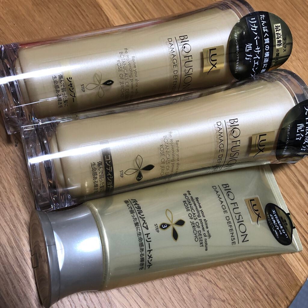 バイオフュージョン シャンプー/コンディショナー/LUX/市販シャンプーを使ったクチコミ(5枚目)