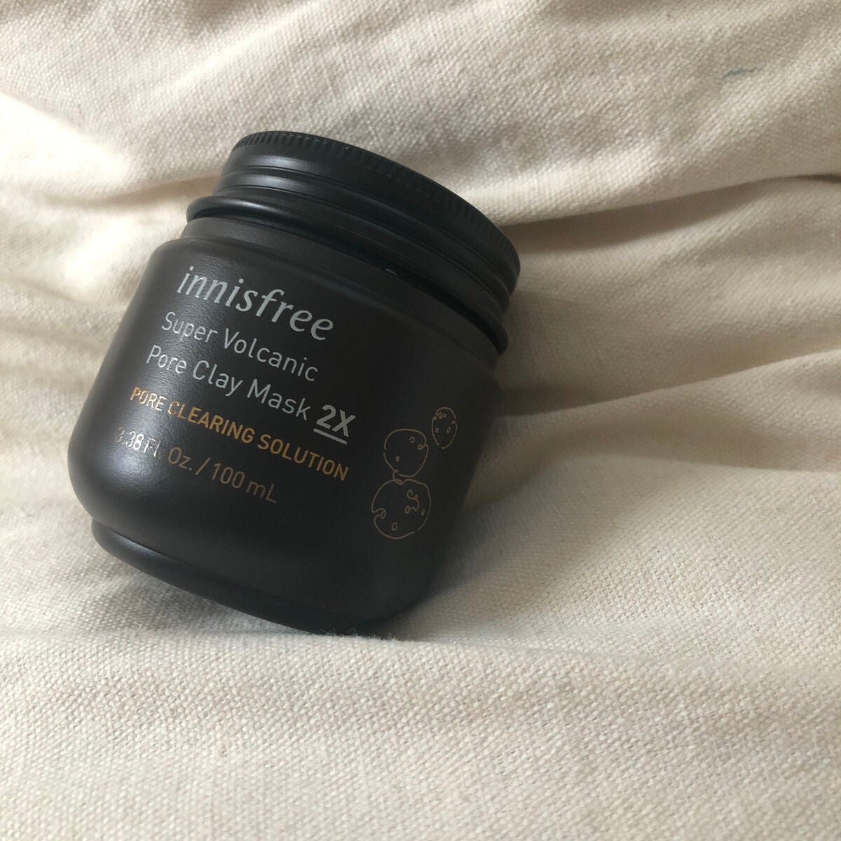 スーパーヴォルカニック ポア クレイマスク/innisfree/洗い流すパック・マスクを使ったクチコミ(1枚目)