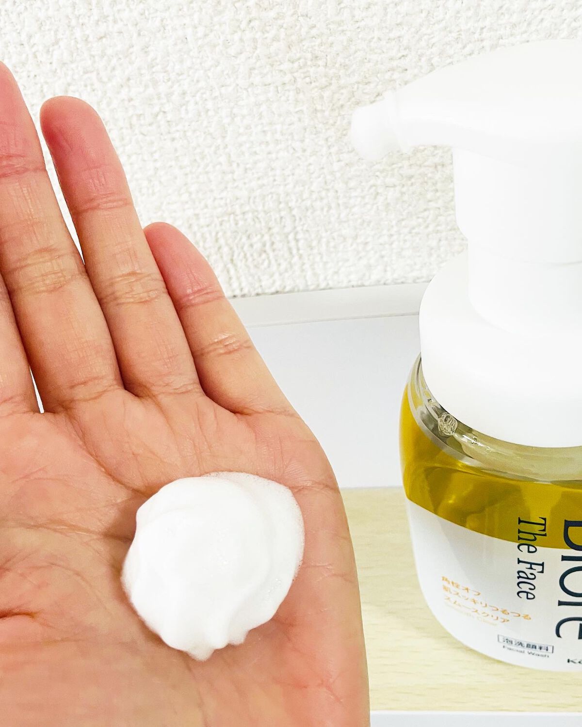 ビオレ ザフェイス 泡洗顔料 スムースクリア/ビオレ/泡洗顔を使ったクチコミ（2枚目）