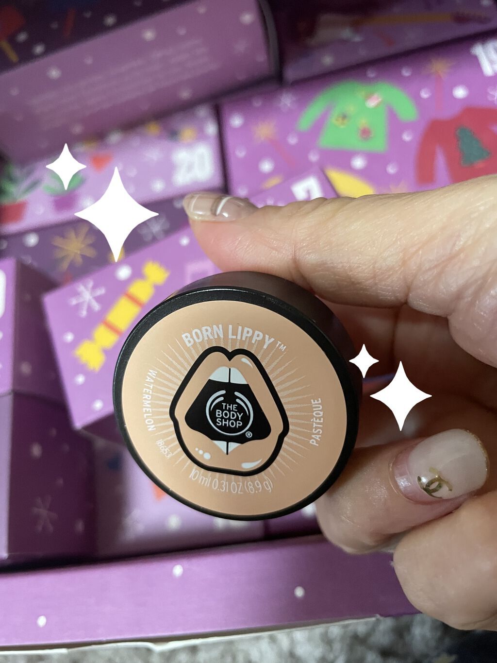 ボーンリッピー リップバーム ストロベリー/THE BODY SHOP/リップバームを使ったクチコミ（3枚目）