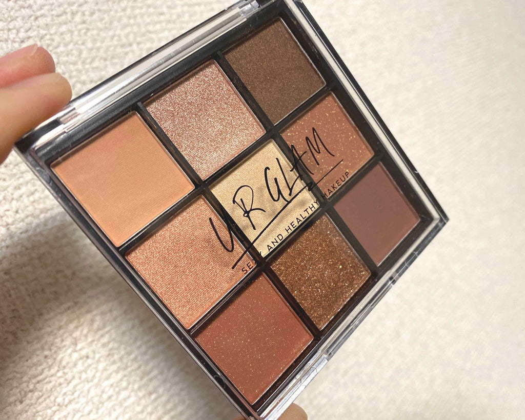 UR GLAM BLOOMING EYE COLOR PALETTE/U R GLAM/アイシャドウパレットを使ったクチコミ(1枚目)