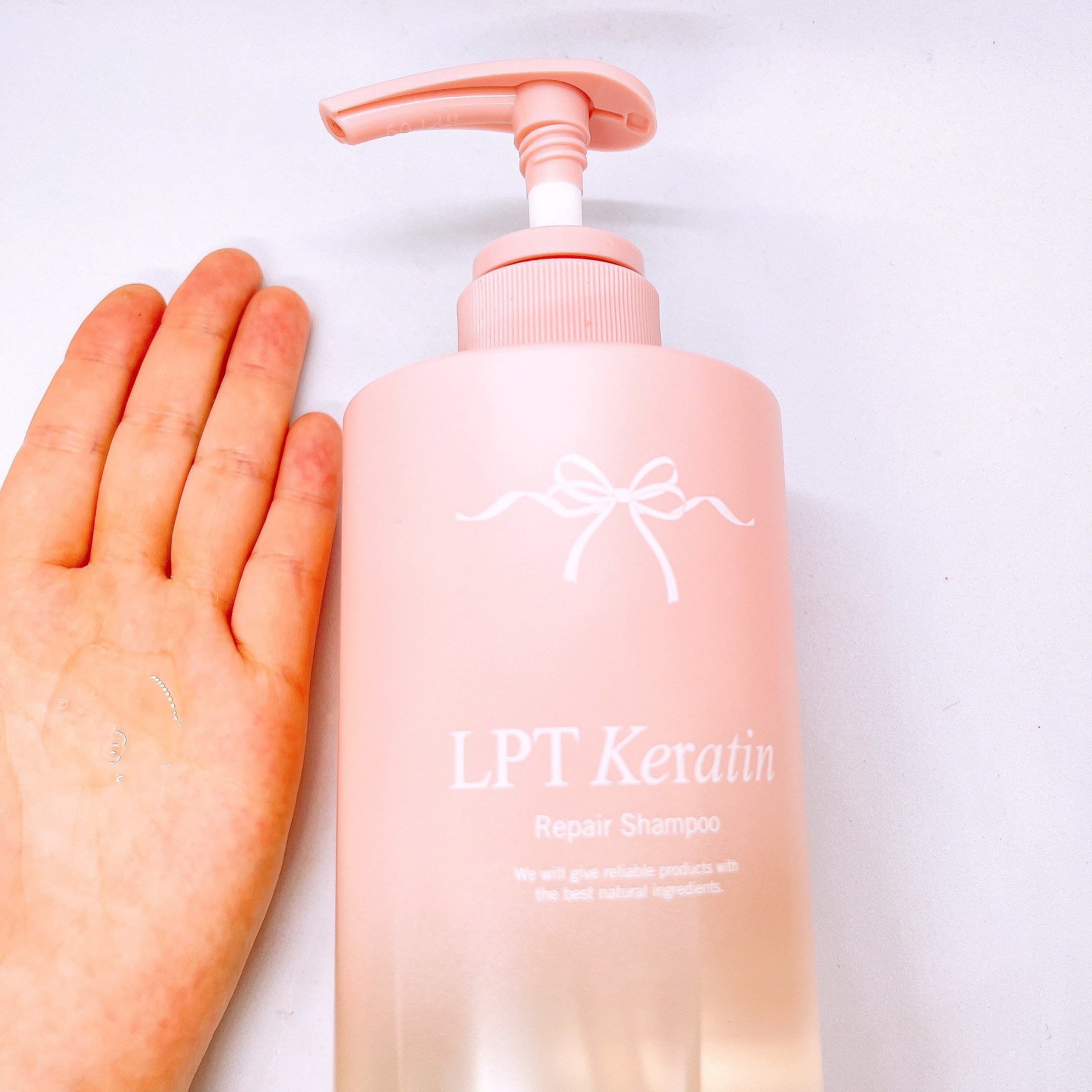 LPTケラチンリペアシャンプー/Daleaf/市販シャンプーを使ったクチコミ（2枚目）