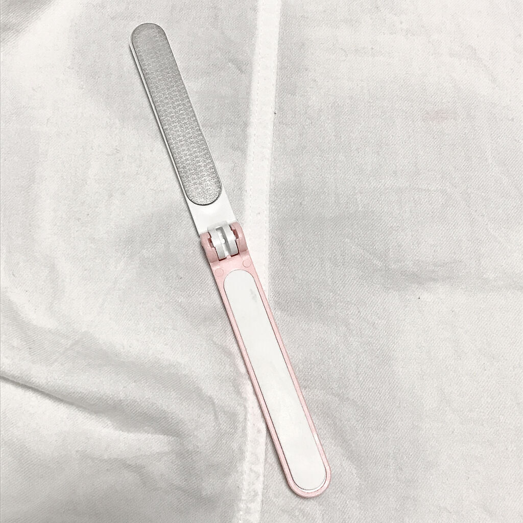 ステンレス折りたたみつめみがき/DAISO/ネイル用品を使ったクチコミ（2枚目）