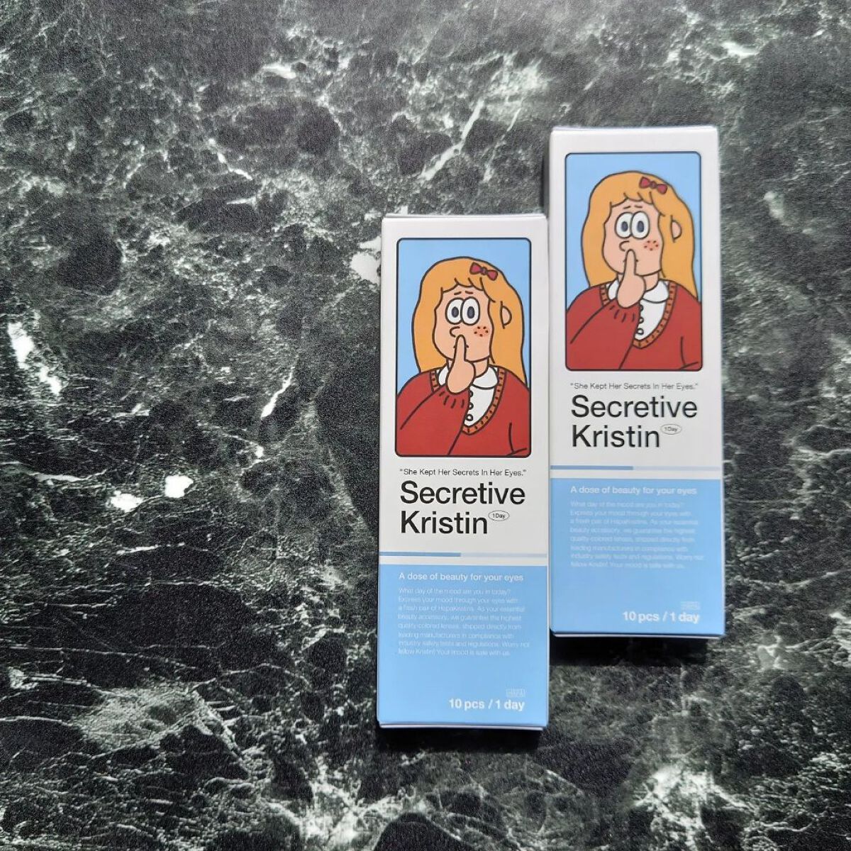 Secretive Kristen/Hapa kristin/カラーコンタクトレンズを使ったクチコミ（2枚目）