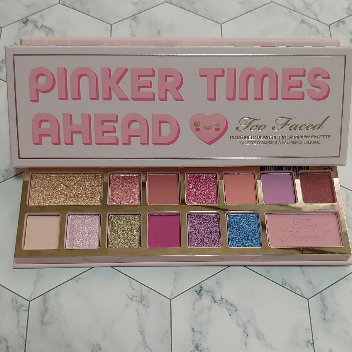 ピンカー タイムズ アヘッド アイシャドウ パレット/Too Faced/アイシャドウパレットを使ったクチコミ（1枚目）