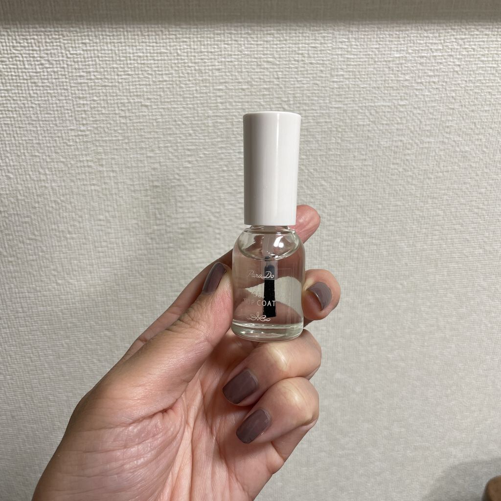 ジェルトップコート/パラドゥ/ジェルネイルを使ったクチコミ（1枚目）