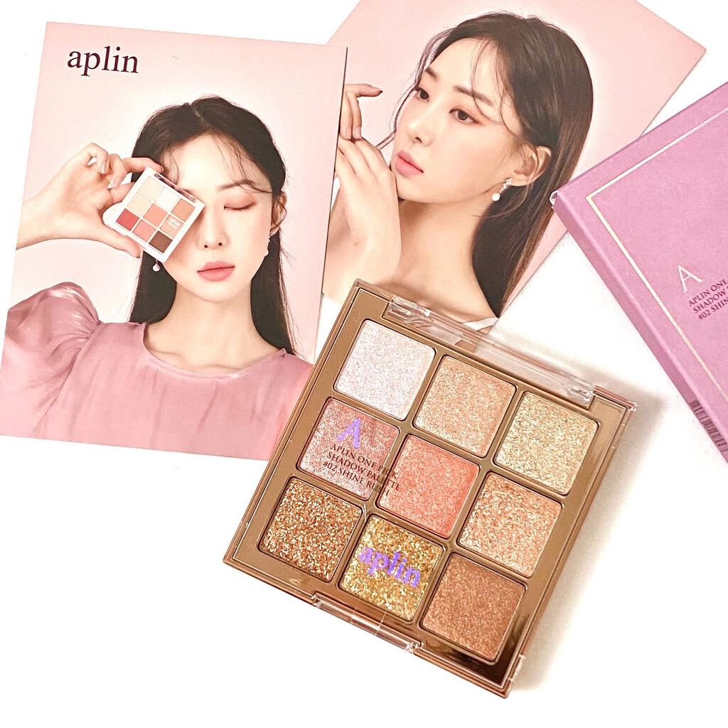 ワンピックアイシャドウパレット/APLIN/アイシャドウパレットを使ったクチコミ(1枚目)