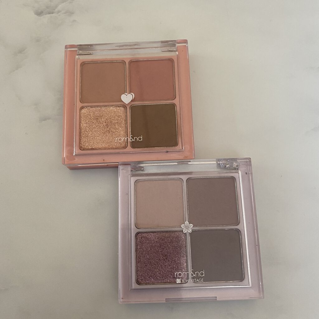 ベターザンアイズ/rom&nd/アイシャドウパレットを使ったクチコミ（2枚目）