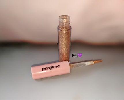 シュガー トゥインクル リキッド グリッター/PERIPERA/グリッターを使ったクチコミ(2枚目)