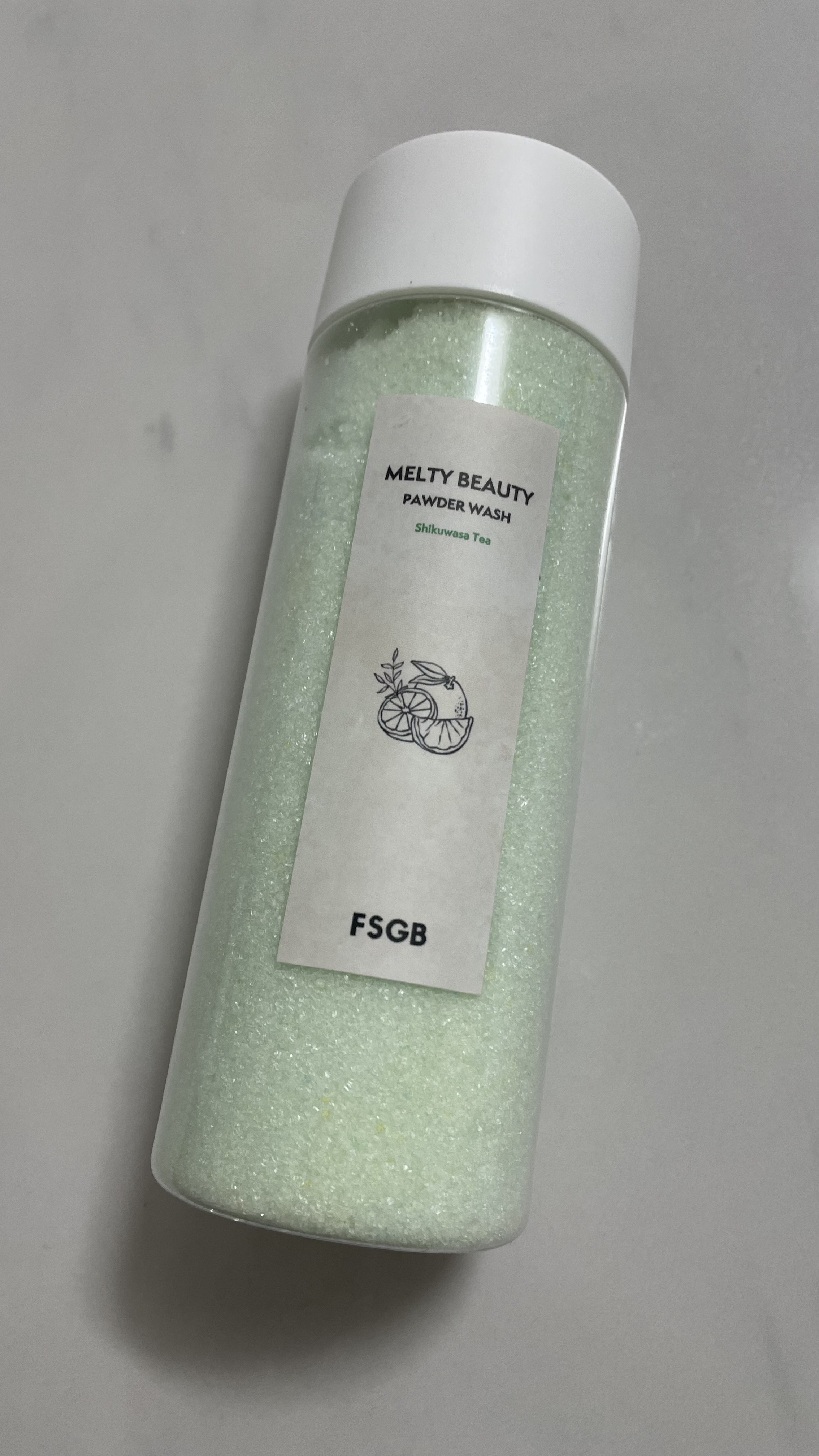沖縄とろみ美容 パウダーウォッシュ シークヮーサーティー/FSGB/洗顔パウダーを使ったクチコミ（1枚目）