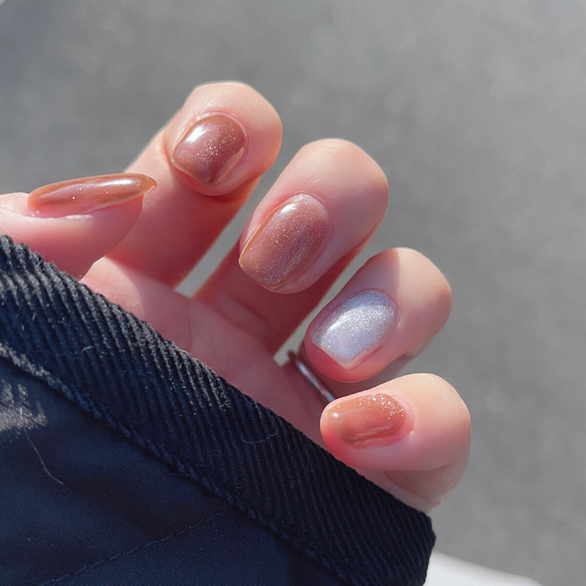 ピールオフベース/グレースジェル/ジェルネイルを使ったクチコミ（1枚目）