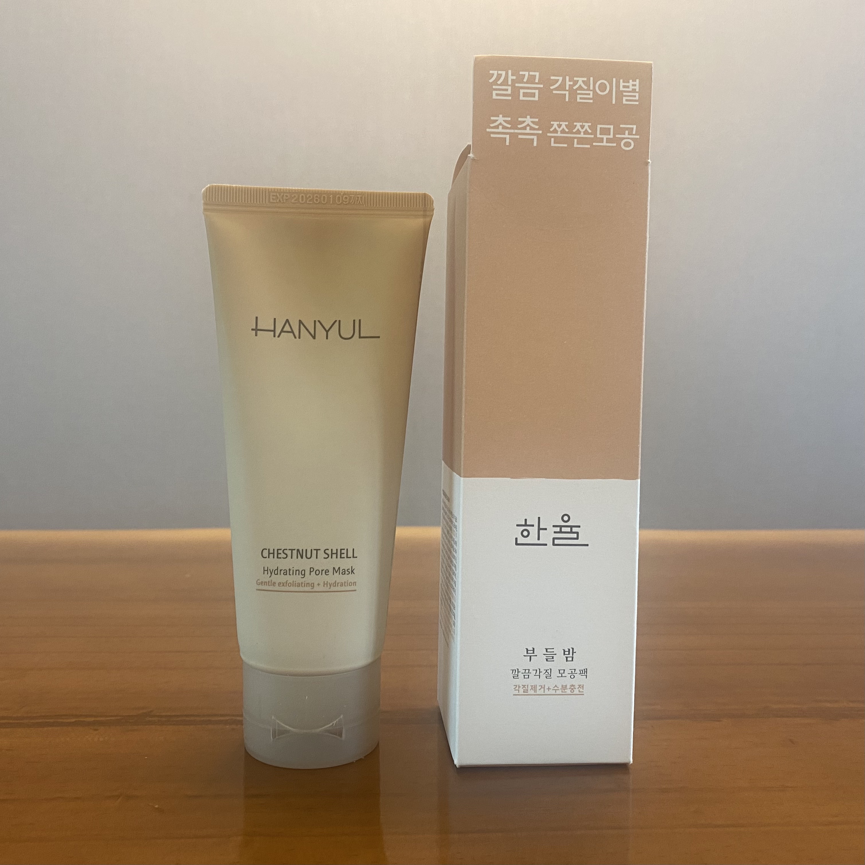 角質スッキリ毛穴パック /HANYUL(ハンユル)/洗い流すパック・マスクを使ったクチコミ（2枚目）