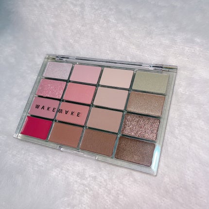 ソフトブラーリングアイパレット/wakemake/アイシャドウパレットを使ったクチコミ(1枚目)