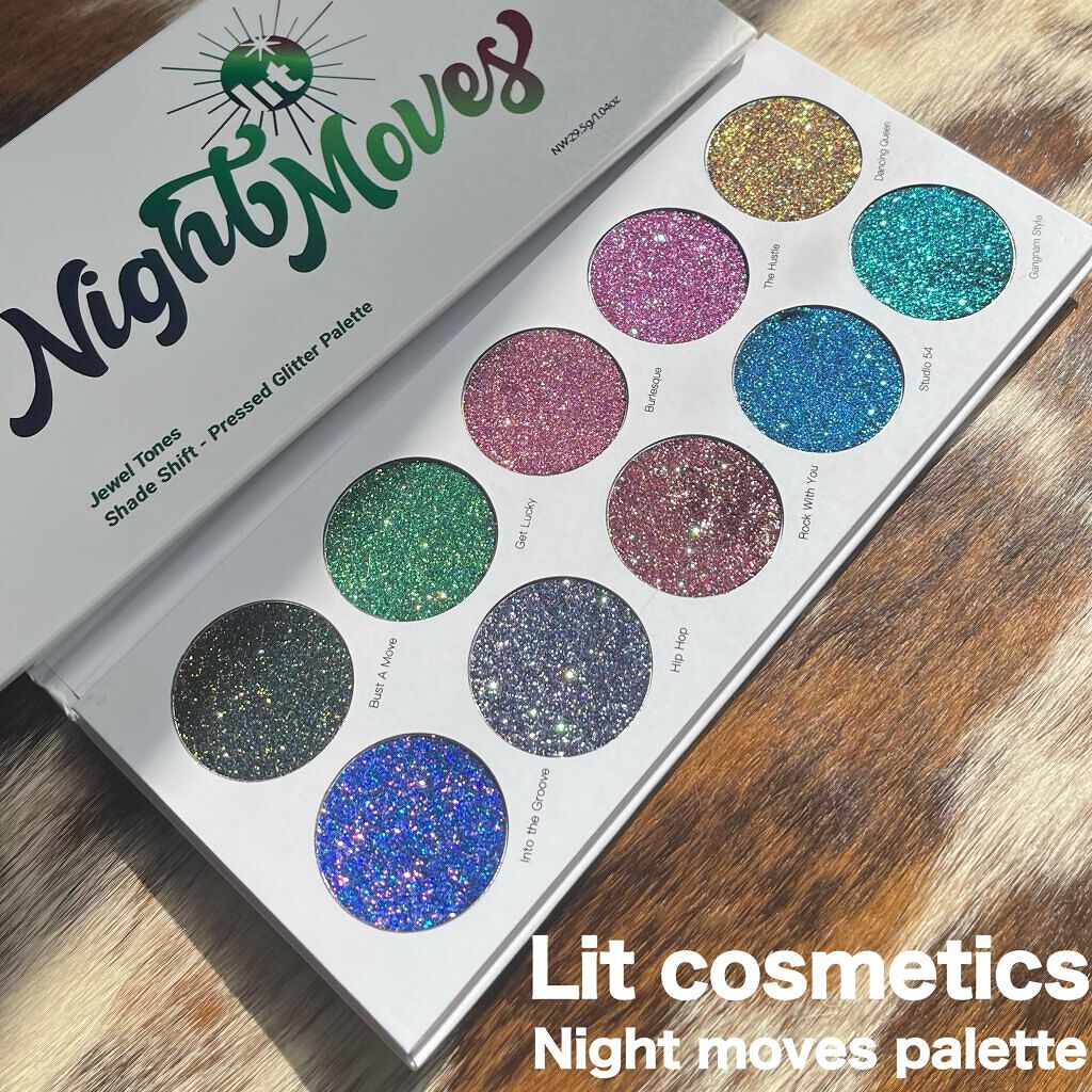 chamaru on LIPS 「@litcosmetics#nightmovespalette..」(1枚目)