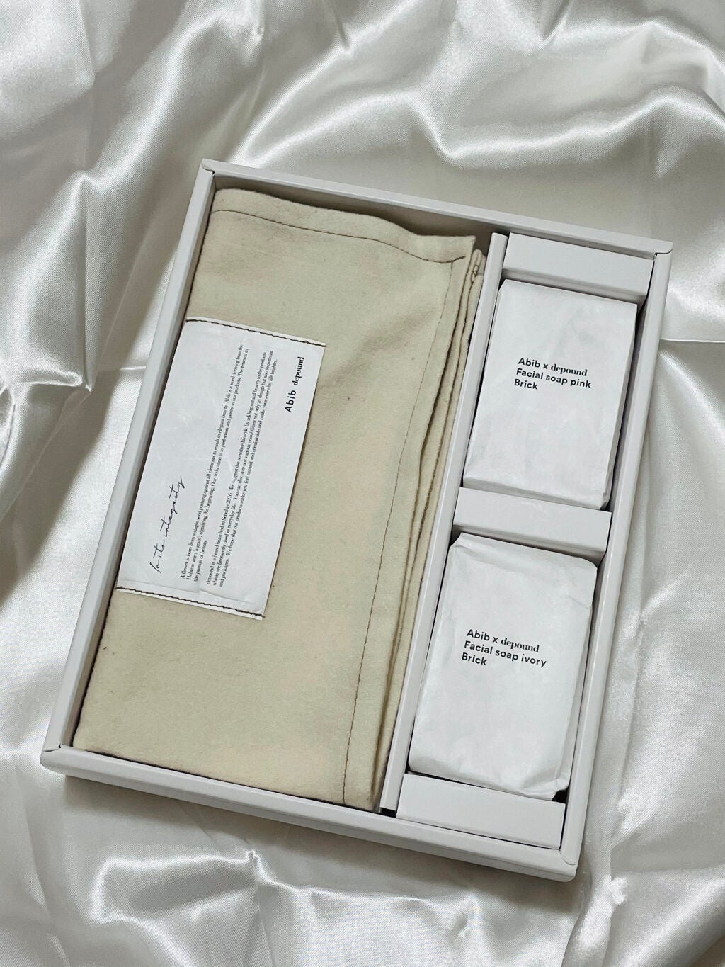 フェイシャルソープブリック アイボリー/Abib /洗顔石鹸を使ったクチコミ(2枚目)