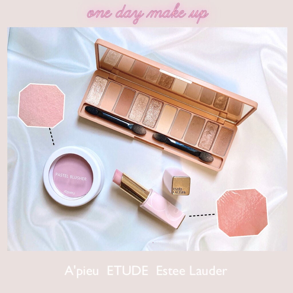 アピュー パステルブラッシャー/A’pieu/パウダーチークを使ったクチコミ(1枚目)