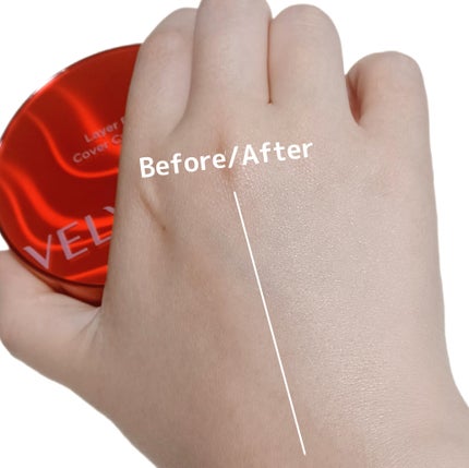 レイヤーフィットカバークッション/VELY VELY/クッションファンデーションを使ったクチコミ(4枚目)