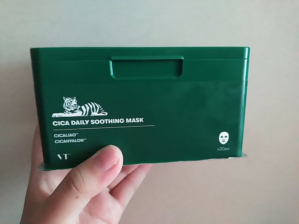 CICA デイリースージングマスク/VT/シートマスク・パックを使ったクチコミ（1枚目）