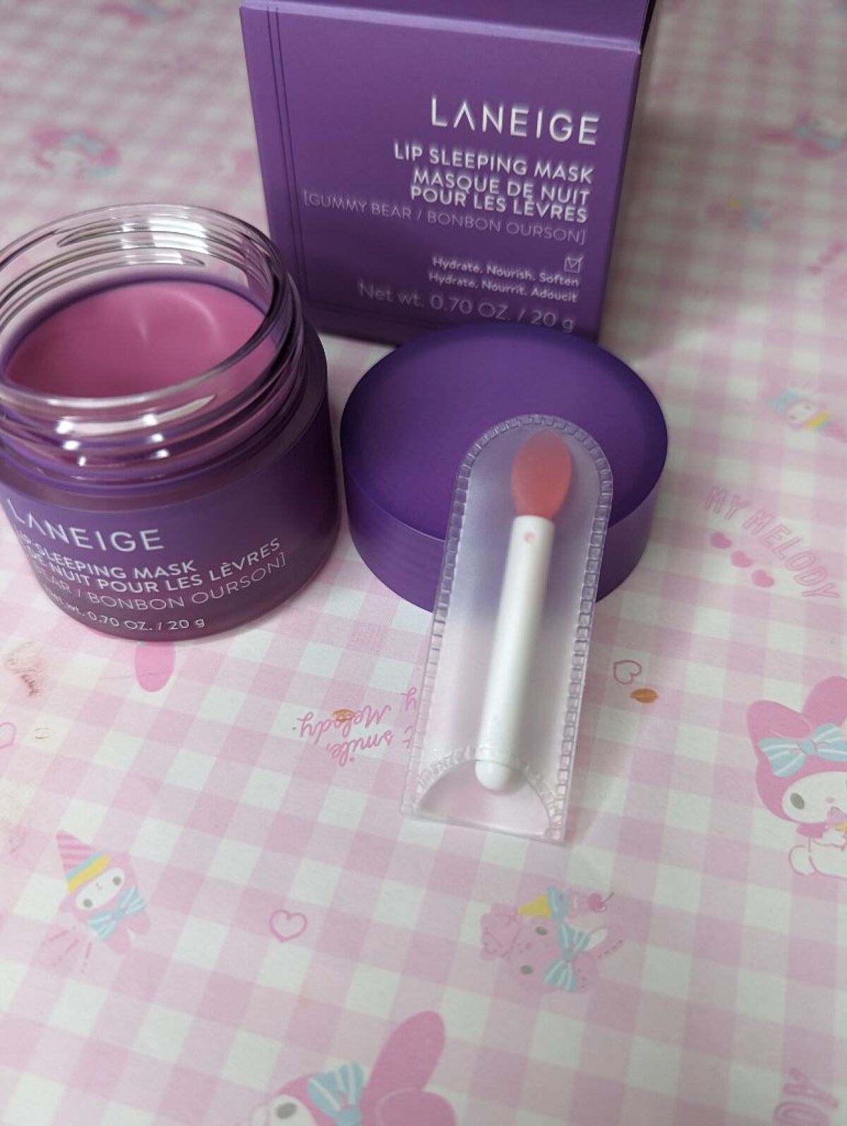 リップスリーピングマスク/LANEIGE/リップバームを使ったクチコミ（3枚目）